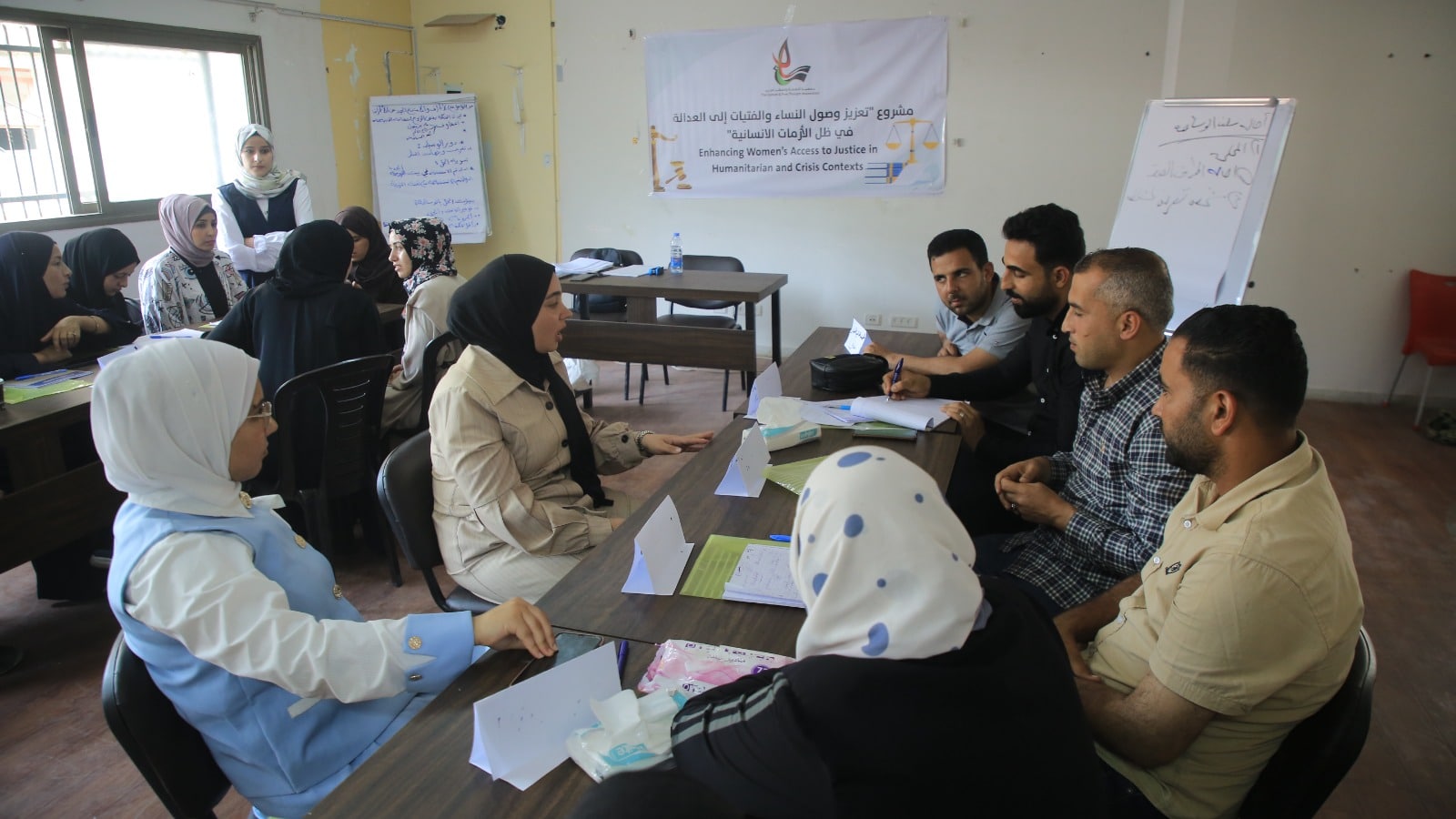 بناء قدرات قانونية لتعزيز وصول النساء والفتيات إلى العدالة